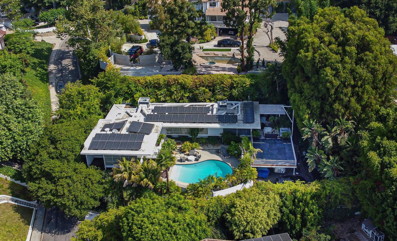 Brad Pitt Los Wels's house, which was recently stolen.