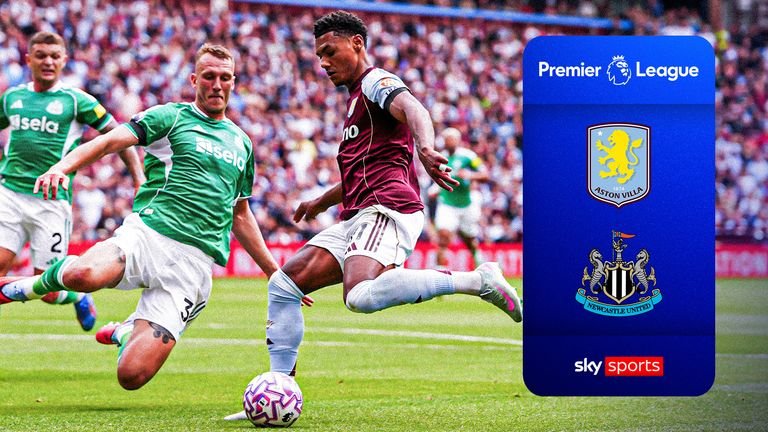 Highlights of the Premier League match between Aston Villa and Newcastle