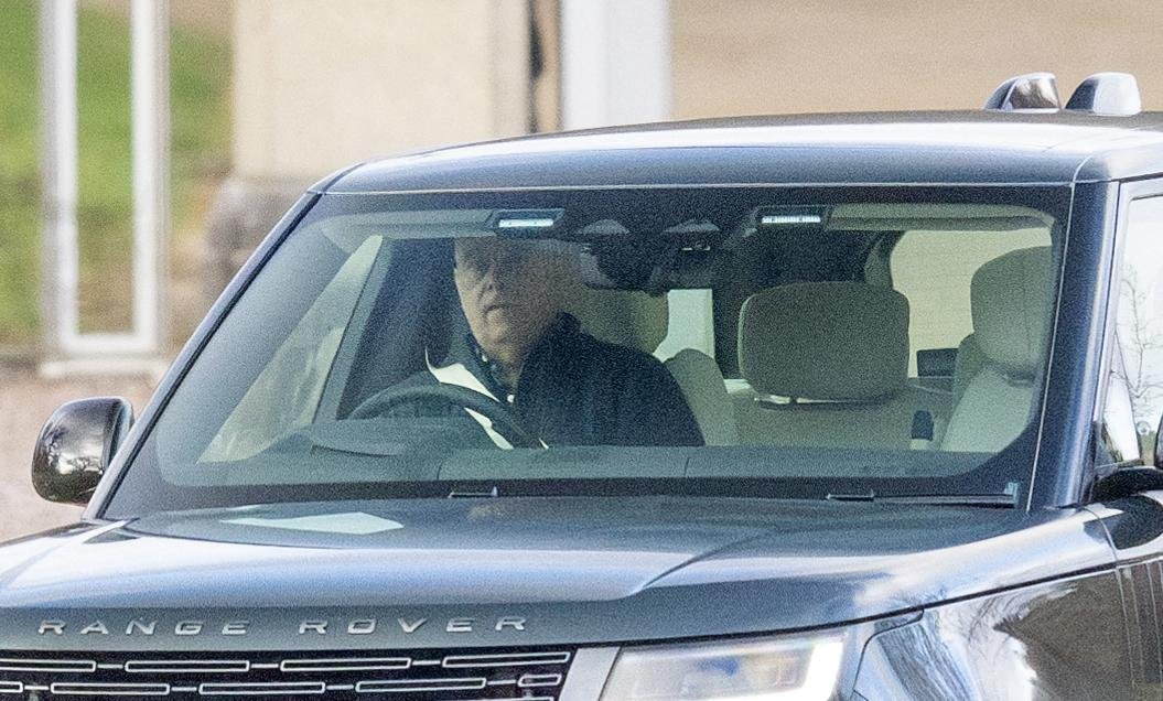 Prince Andrew was seen for the first time since the last allegations of Epstein, leaving his royal house Lodge in Windsor Great Park.