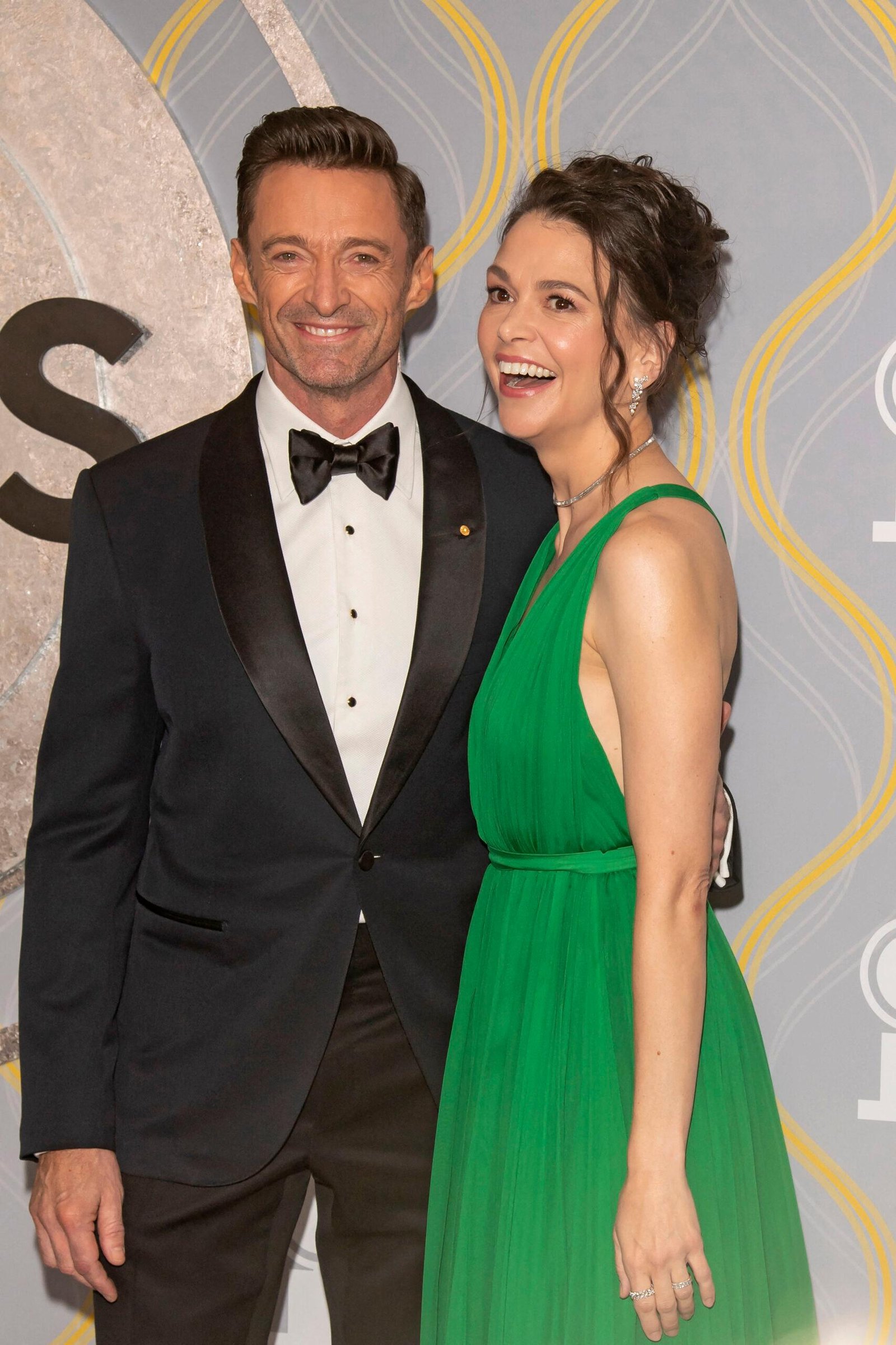 Hugh Jackman and Soton Foster