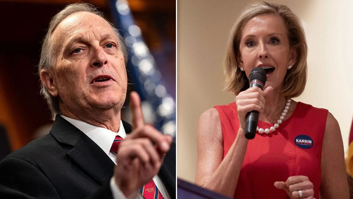 Karen Taylor Robson and MP Andy Bigz