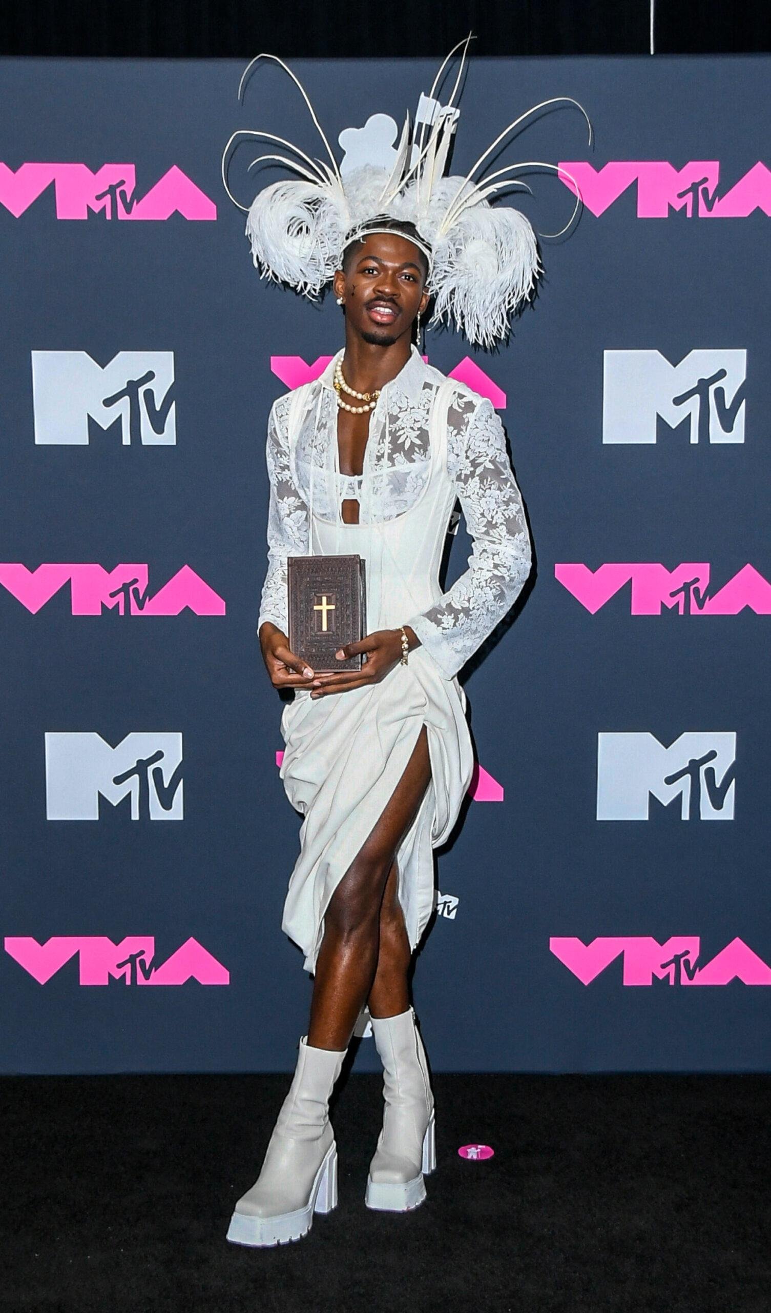 Lil Nas X at the 2023 MTV Video Awards - Journalism Room