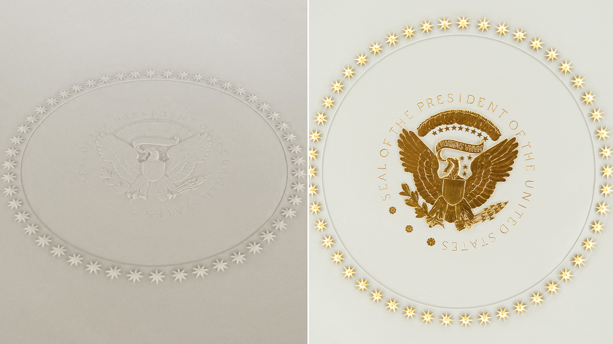The photo is side by side to the roof of the Oval Office