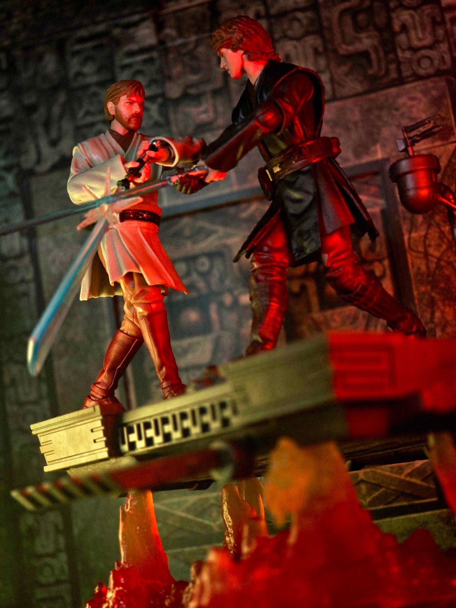 Hasbro Black Series Star Wars SDCC Anakin and Obi Wan Hands on