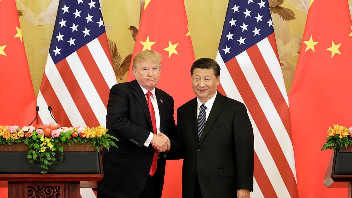 Donald Trump and Shi Jinping