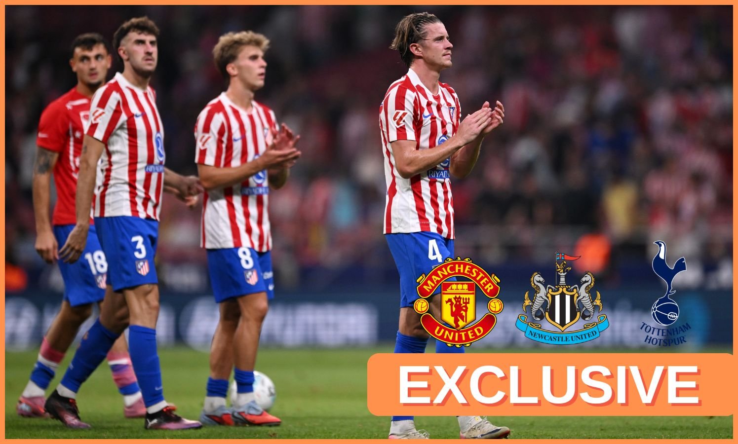Connor Gallaghar praises Atletico Madrid fans