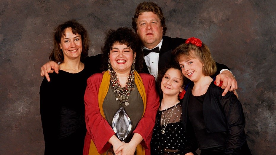 Roseanne at the People's Choice Awards in Los Angeles in 1989.