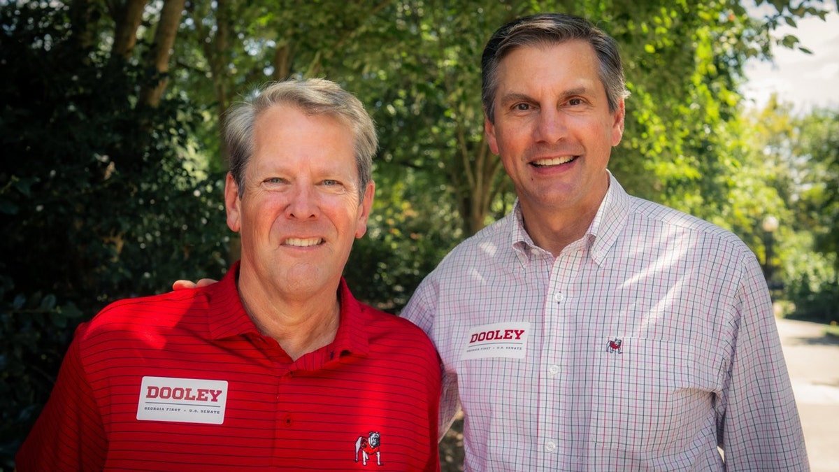 Georgia Governor Brian Kemp and Derik International