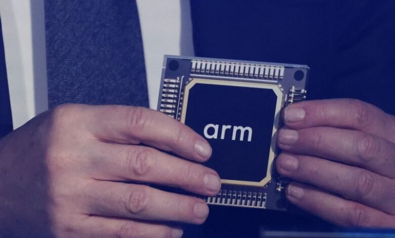 Arm shares drop as outlook disappoints company looks to invest.jpeg