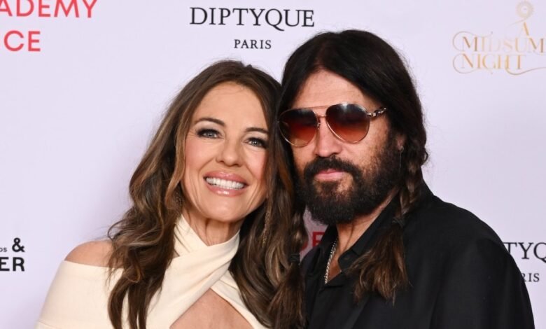 Billy Ray Cyrus and Elizabeth Hurley Pack on PDA for.jp .jpeg