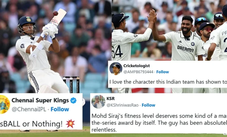 ENG vs IND Fans applaud Yashasvi Jaiswals late counterattack after.webp.webp