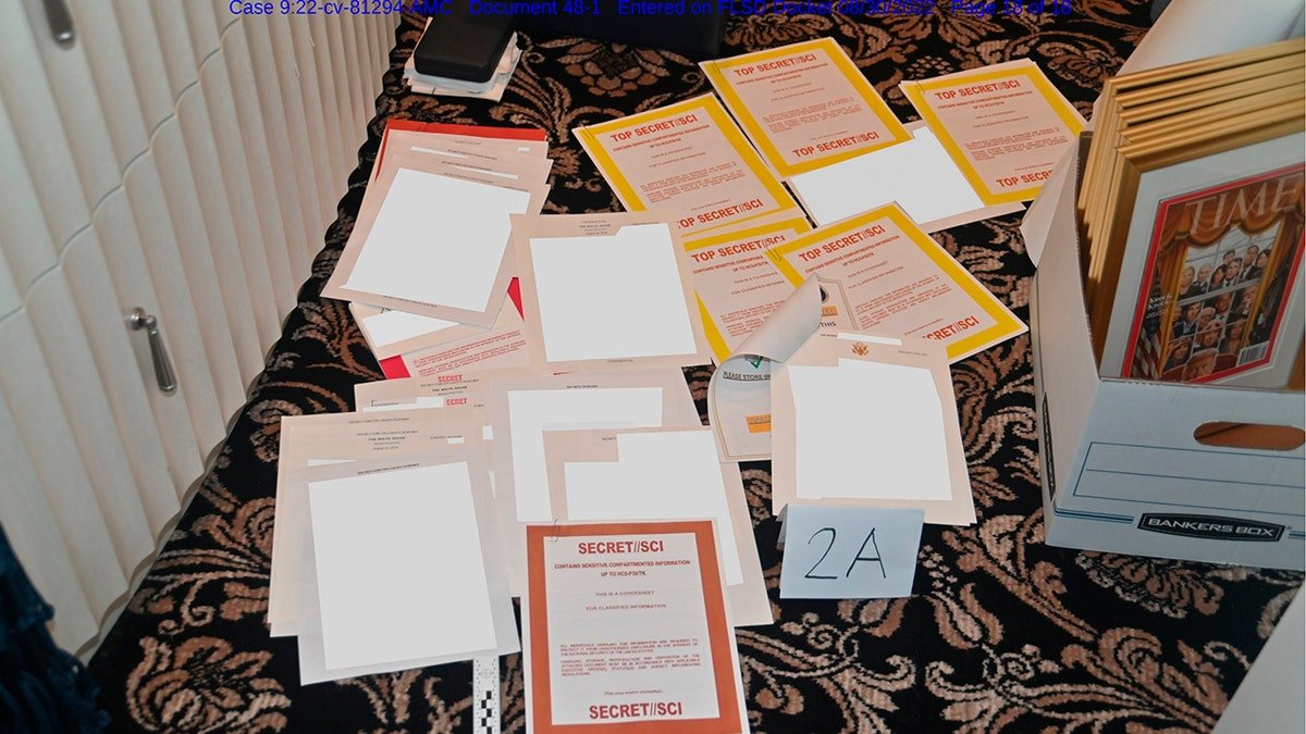 The documents seized by the FBI in the MA-A-Lago