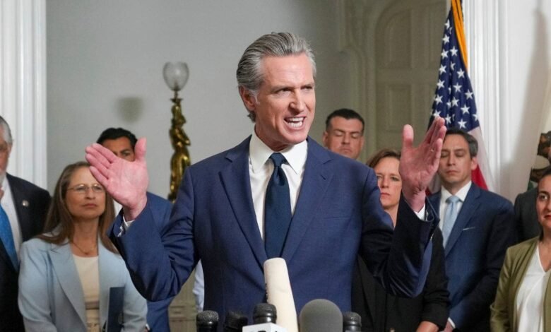 Gavin Newsom redistricting push knocked for disenfranchising Californians.jpg