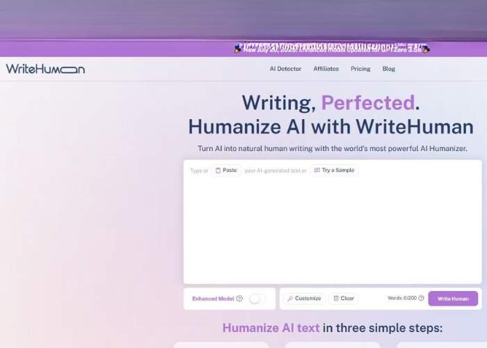 Human writing