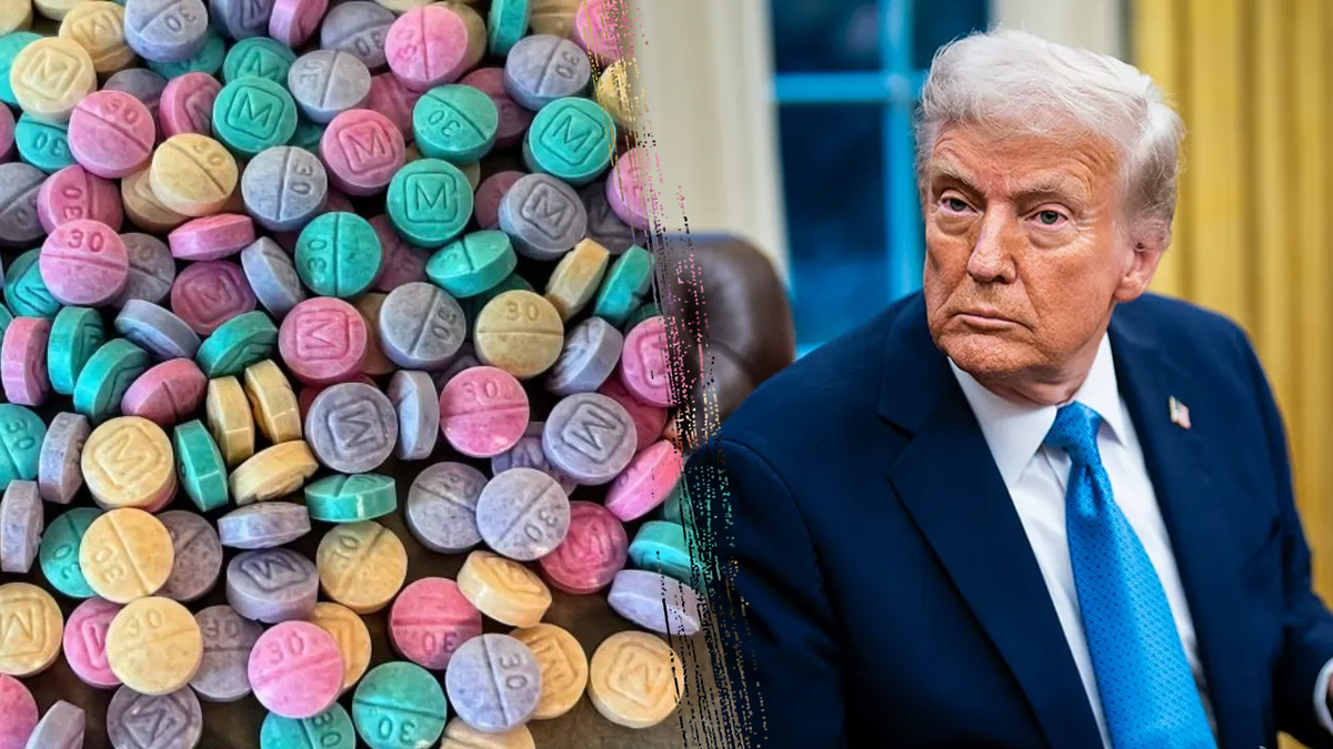 Poisoned image of President Trump and Fantanel