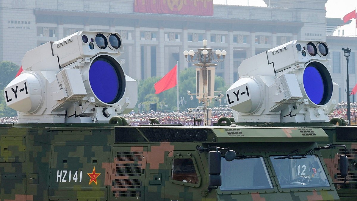 China laser weapons are displayed
