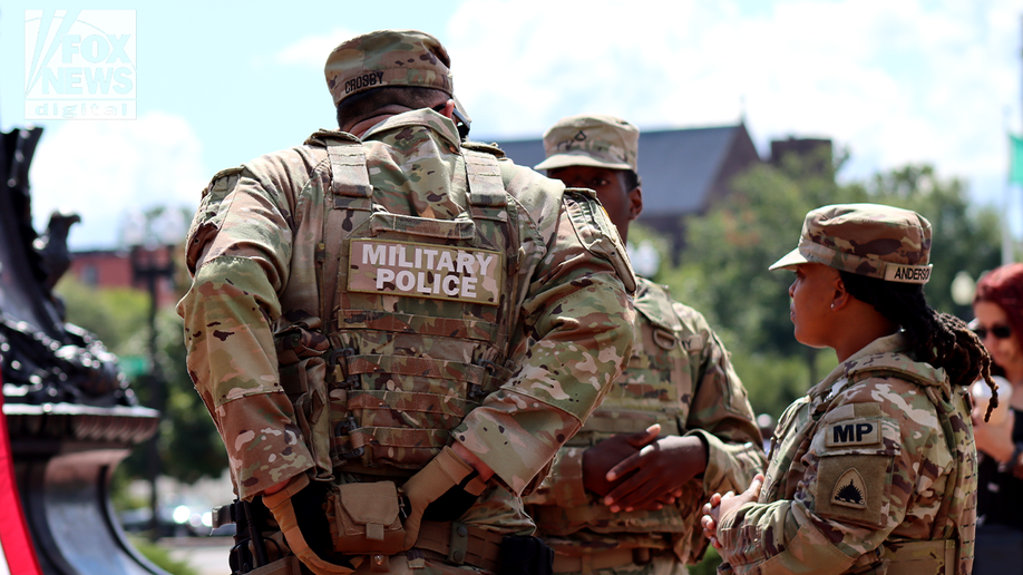 Military police at Al -Ittihad station