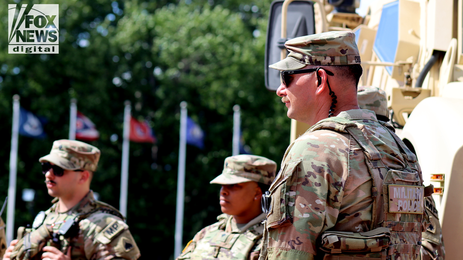 National Guard at Al Ittihad station