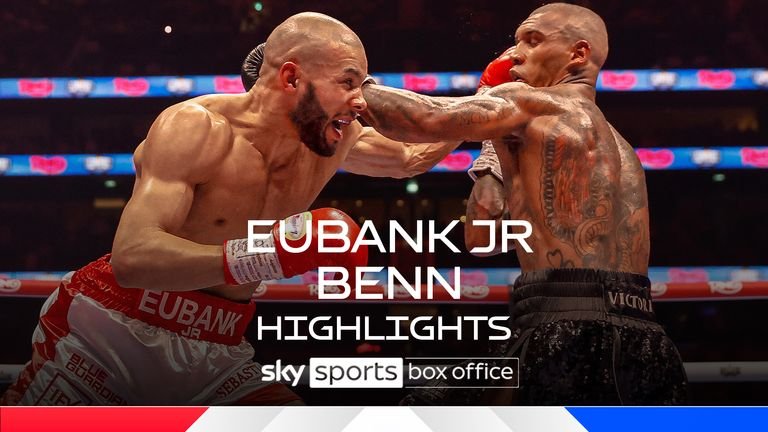 EUBANK JR VS Benn is the most prominent events