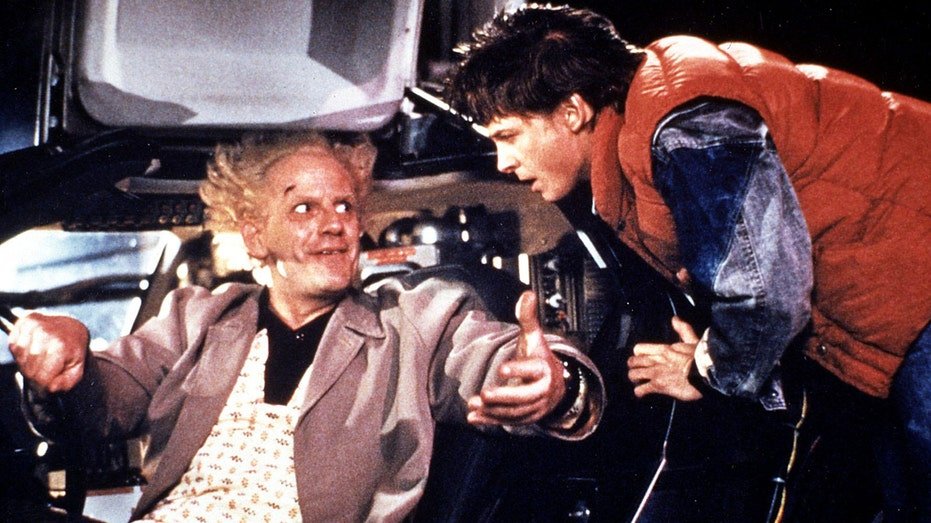 Christopher Lloyd and Michael J Fox in Mashhad from "Return to the future."