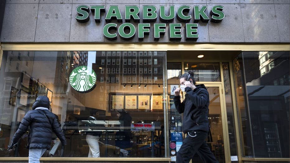 A Starbucks store in Manhattan.