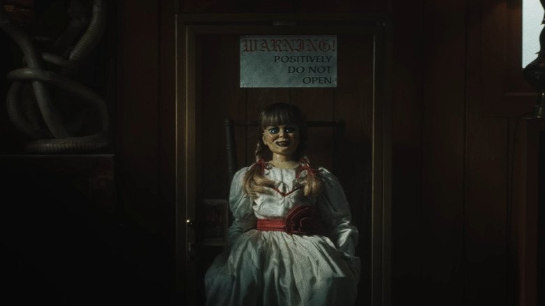 Annabelle doll was imprisoned at the Warrens house in The Conjuring: Last Rites