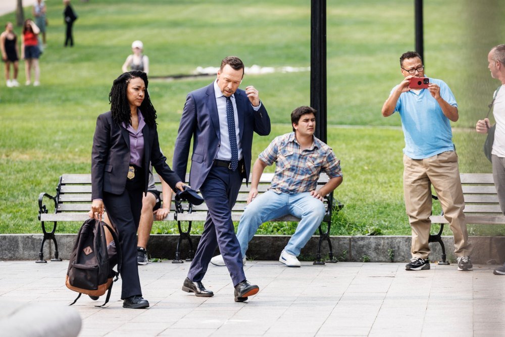 Blue Bloods Danny Reagan and Maria Baas