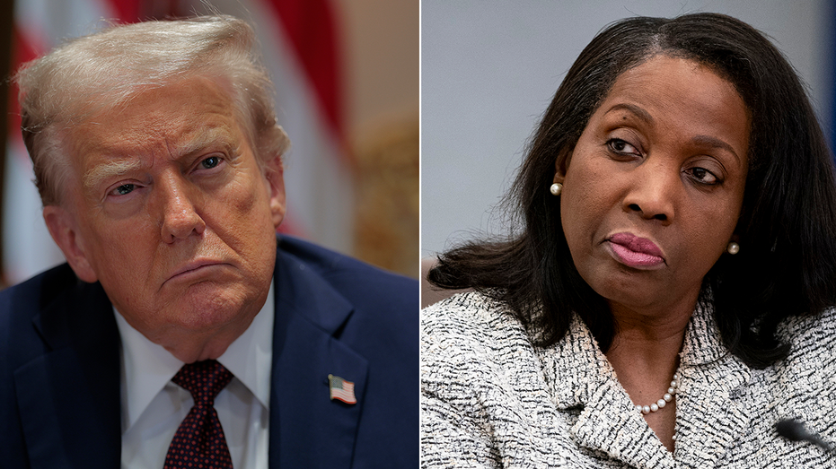 President Donald Trump and the ruler of the Federal Reserve, Lisa Cook