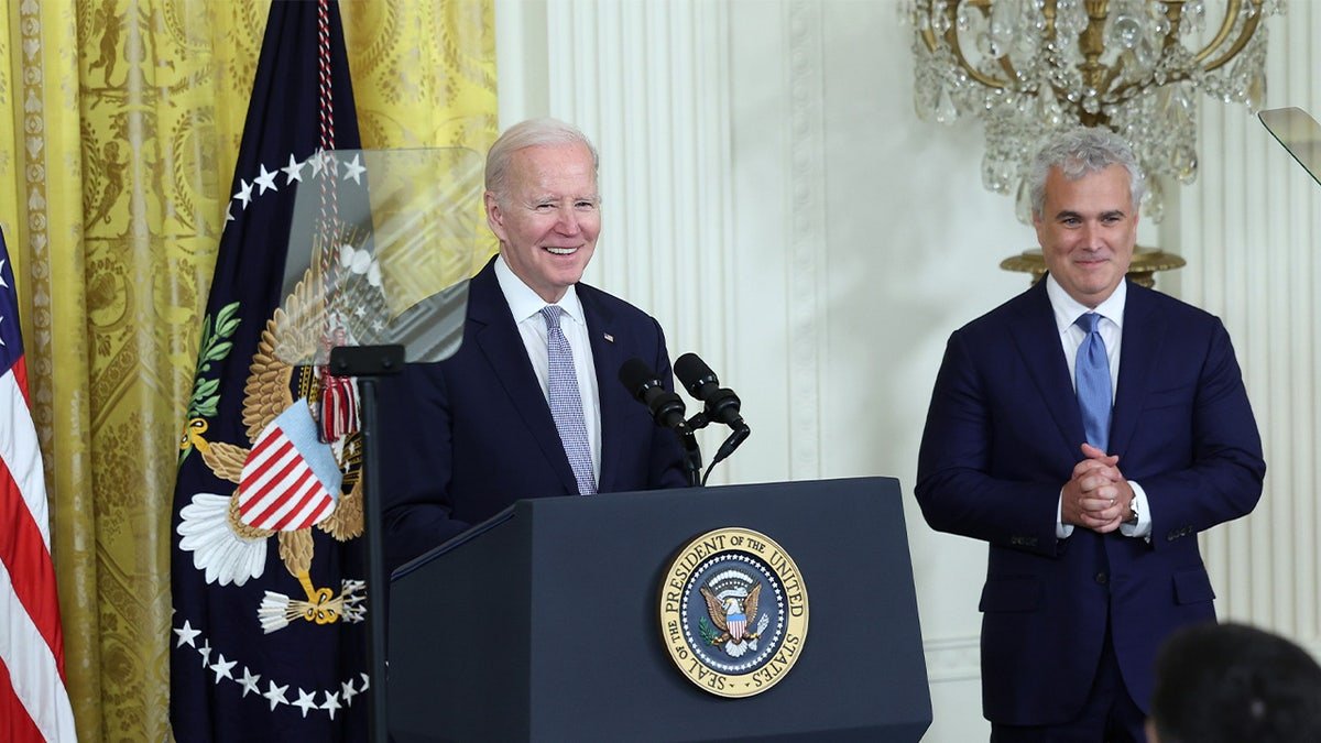 Joe Biden and Jeff Zintis