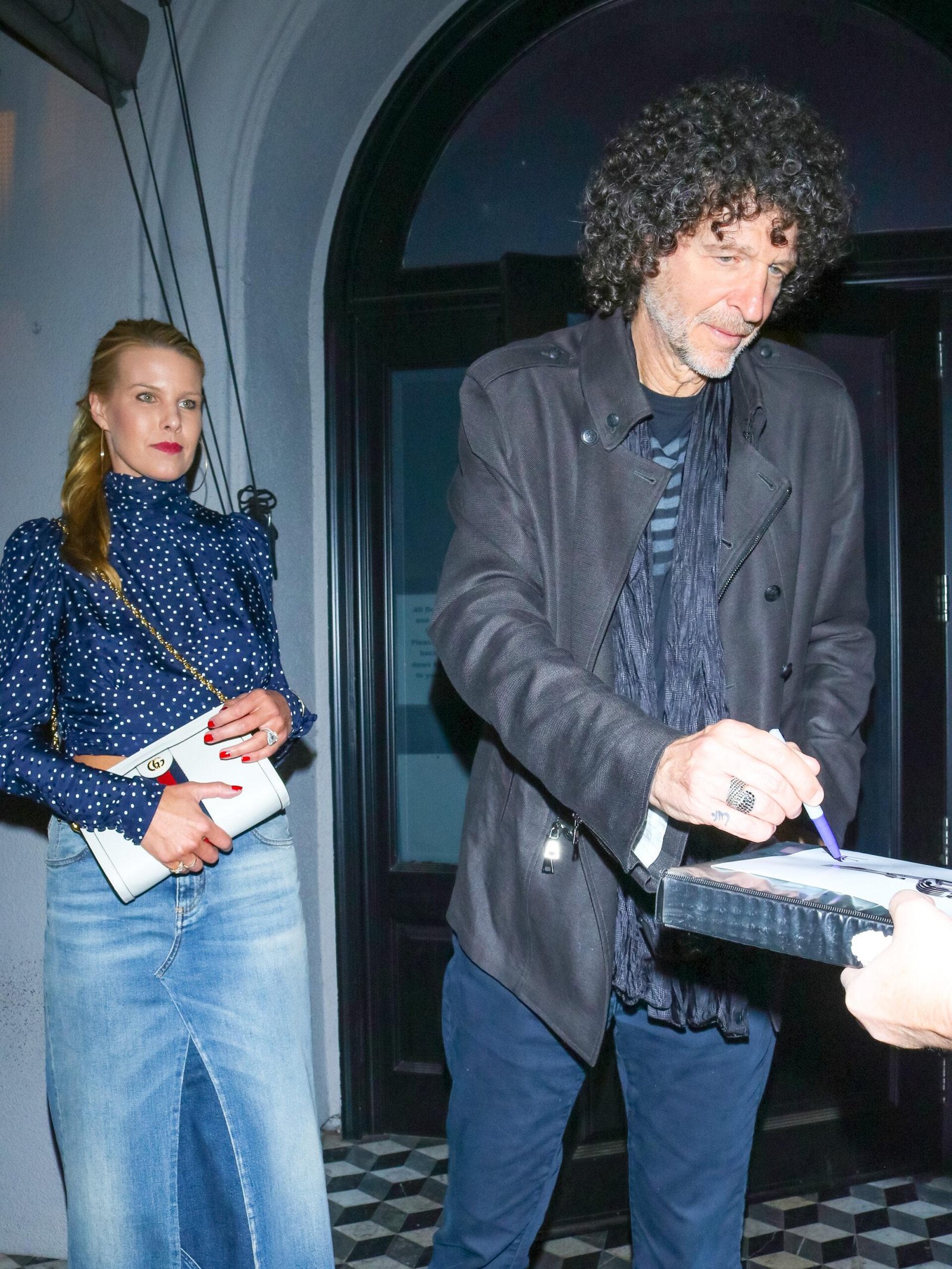 Joe Jonas outside the Craig Apous Restaurant