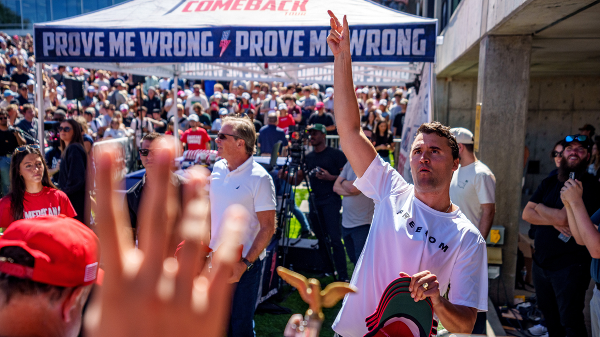 Charlie Kerk at Utah Valley University