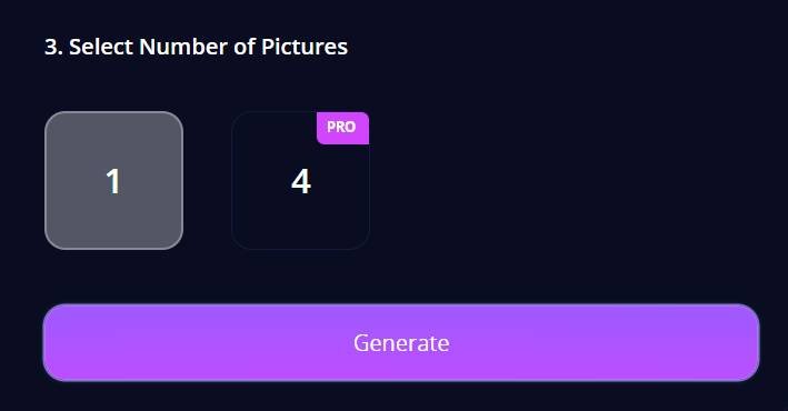 Step3 - Select Photo Numbers
