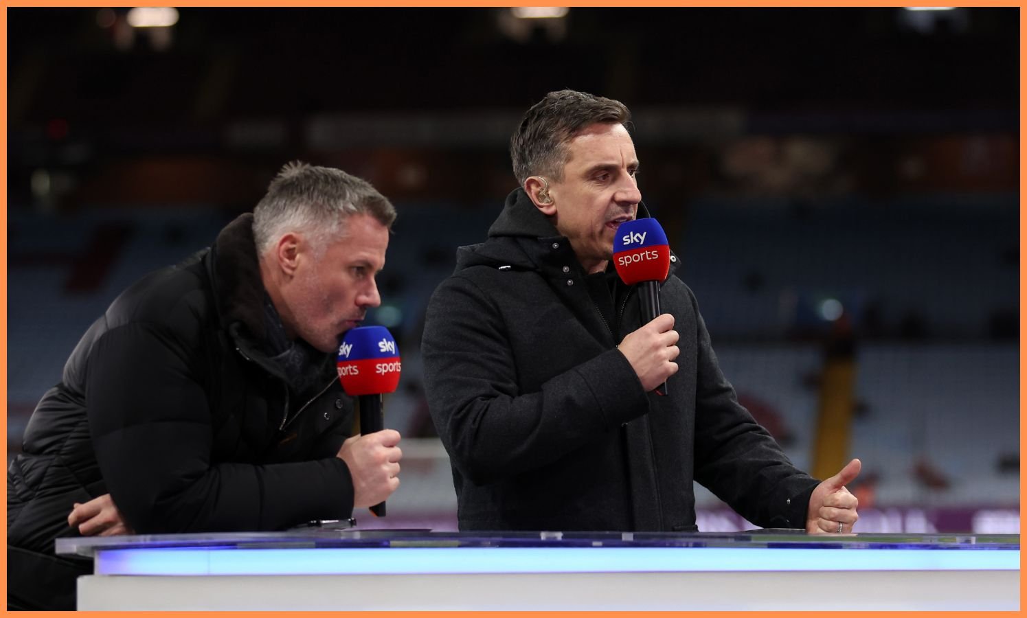 Jimmy Carager on Sky Sports