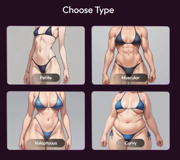 Step6 - Choose the body type