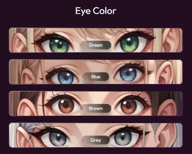 Step10 - Choose the eye color