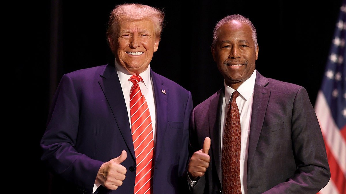 Donald Trump and Bin Carson