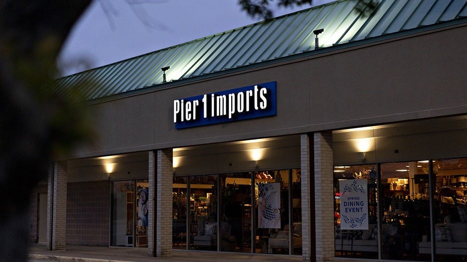 The Pier 1 Imports Inc. Store is located. In Verfax, Virginia, the United States, on Thursday, May 21, 2020.