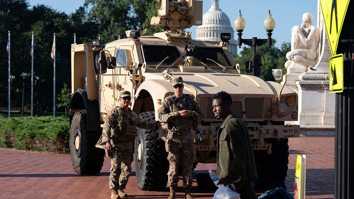 National Guard forces in the capital