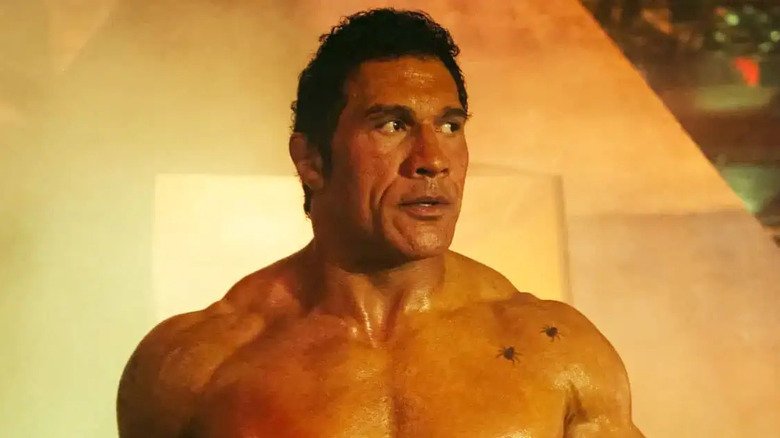 Mike Care enters the ring into a destroying machine