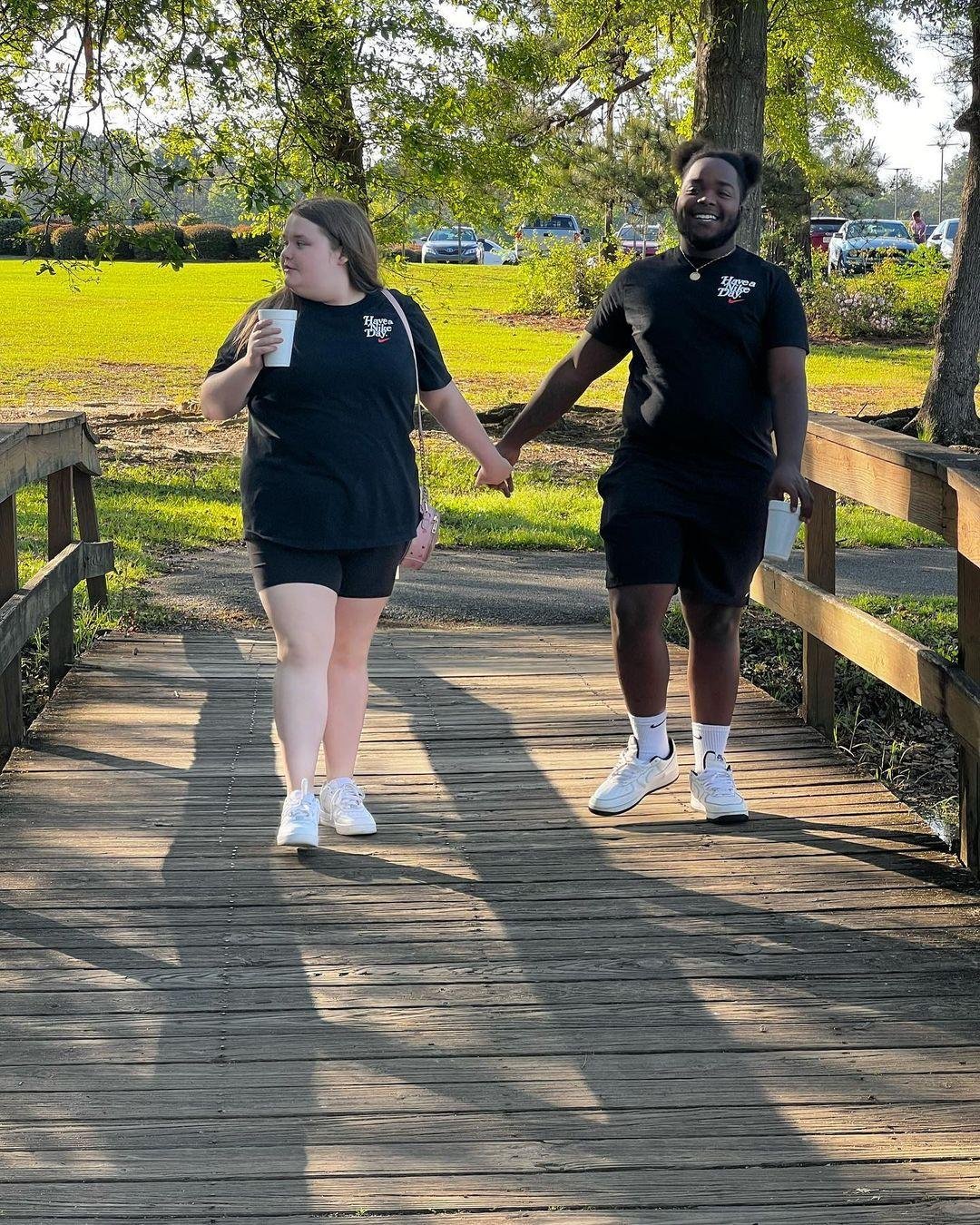 Alana Honey Boo Thompson and BF DRALIN CarsWell