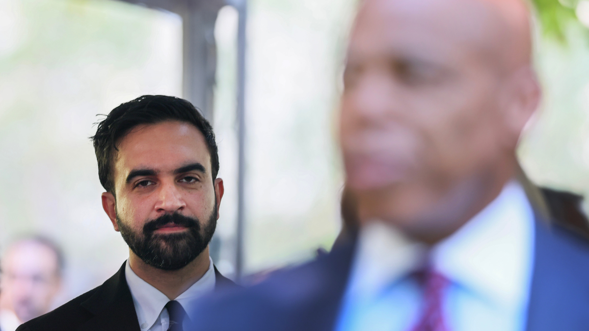 New York City mayor Zahran Mamdani and New York City mayor Eric Adams