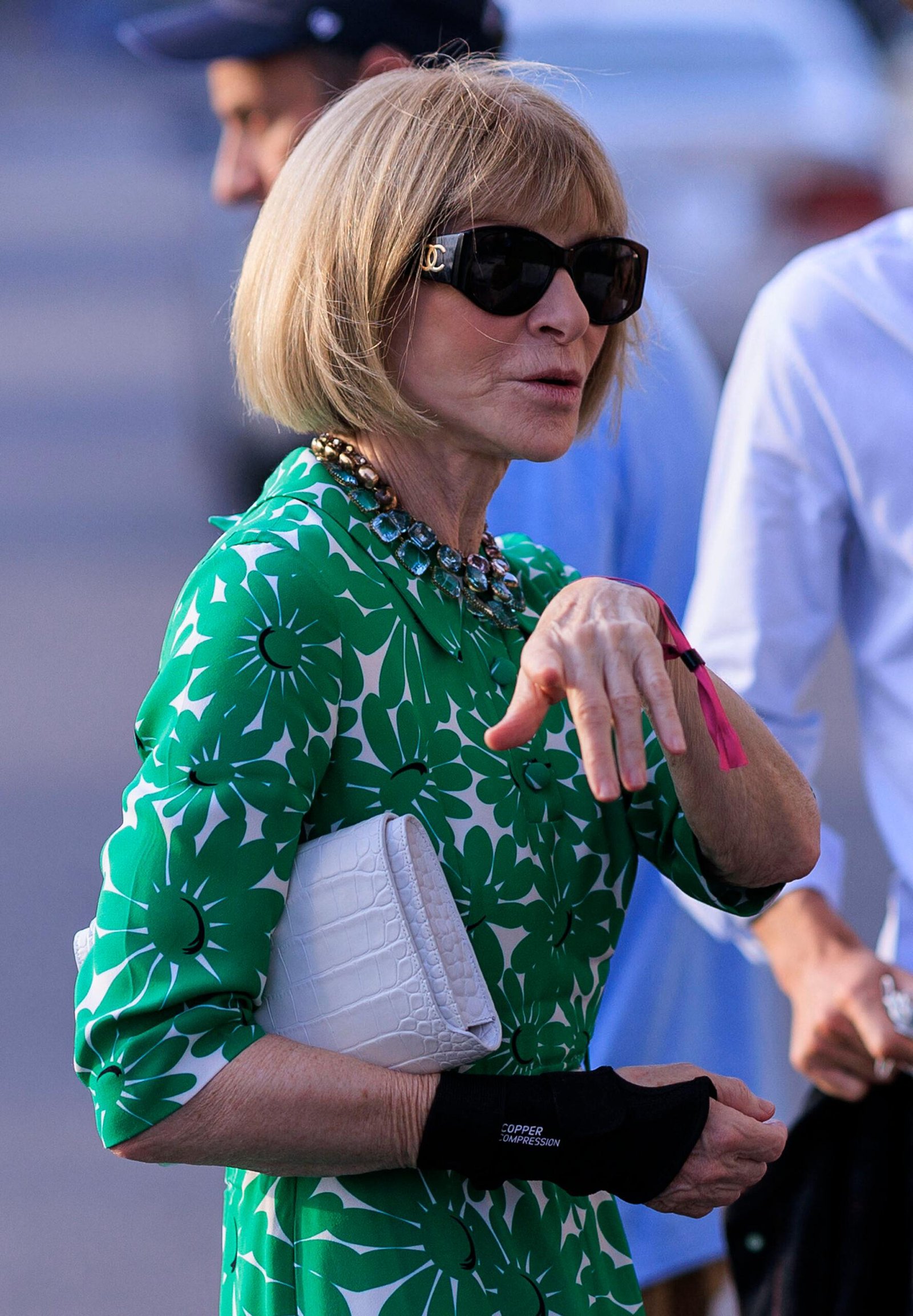 Anna Wintour in 2023 US Open Tennis