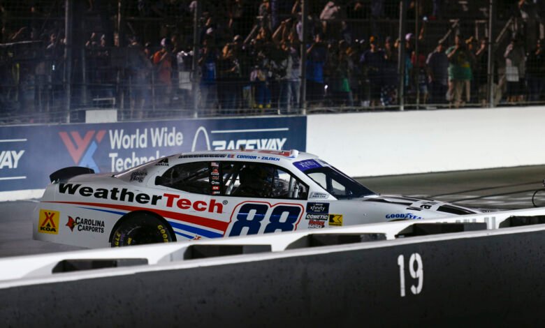 Bubba Wallaces spotter reacts to Connor Zilischs dangerous WWTR victory.jpeg