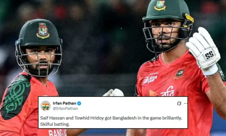 Fans react as Saif Hassan Towhid Hridoy guide Bangladesh.webp.webp