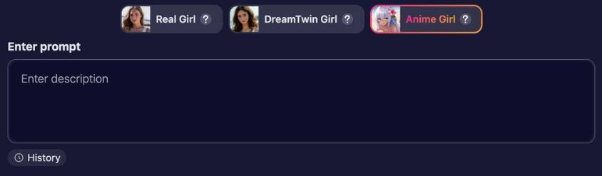 Step1 - Choose anime girl and ask for a guide