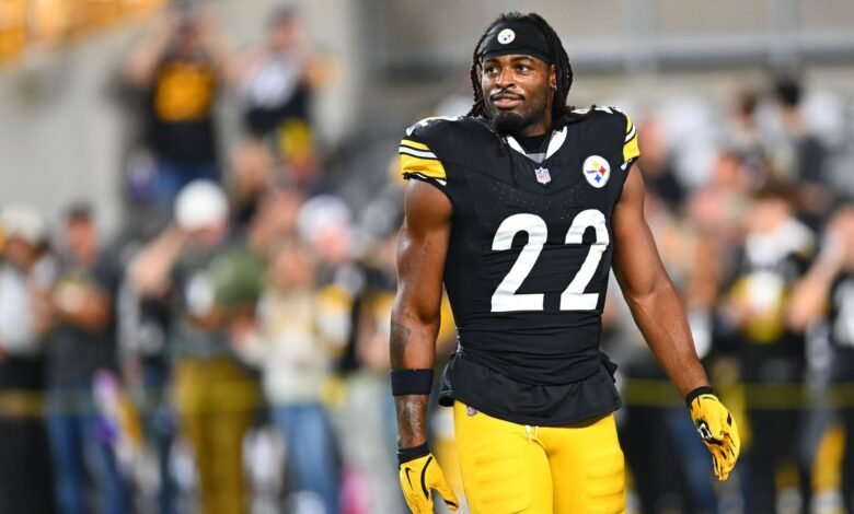 Is Najee Harris playing tonight vs Chiefs Chargers RBs status.jpg