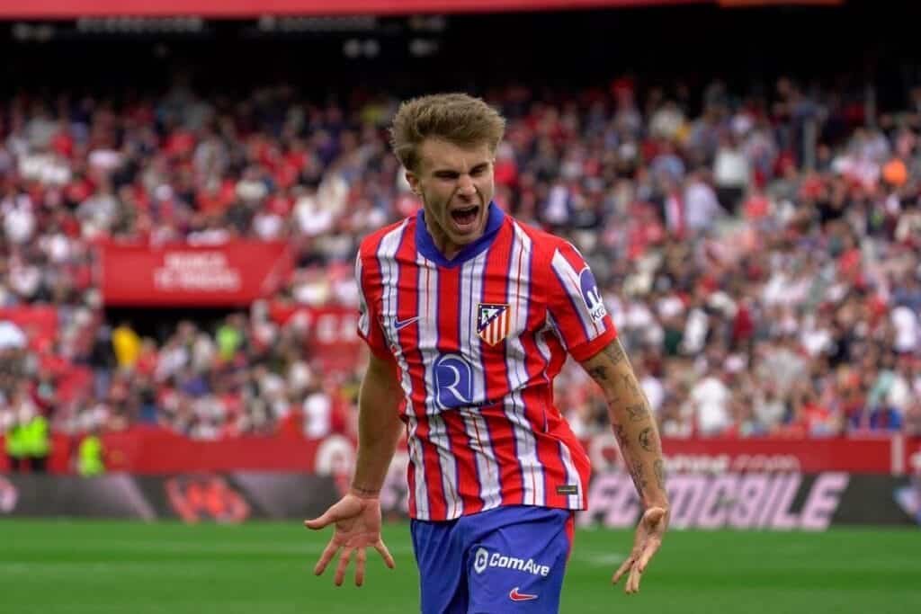 Pablo Barius from Atletico Madrid