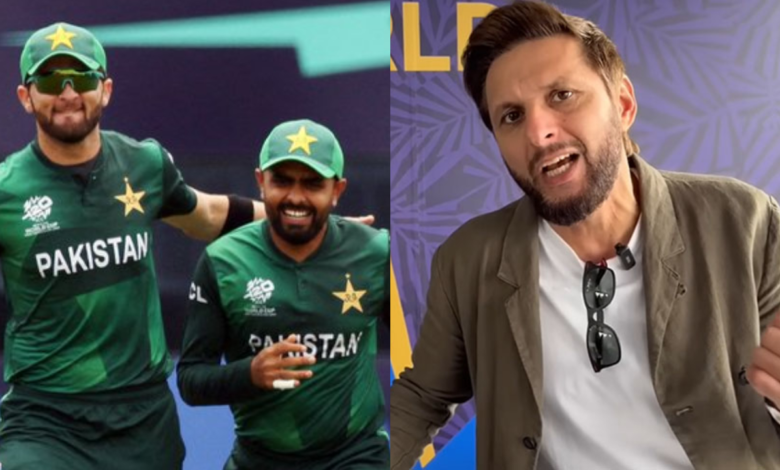 Shahid Afridi goes crazy slams Shaheen Afridi for good batting.webp.webp