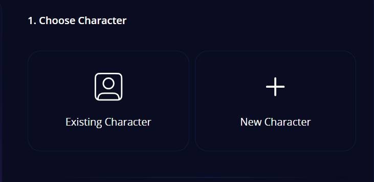 Step1 - Choose the letter