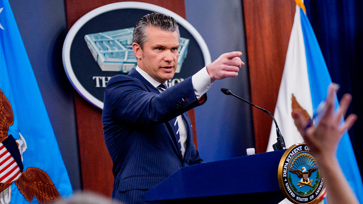The Higseth House takes the press questions